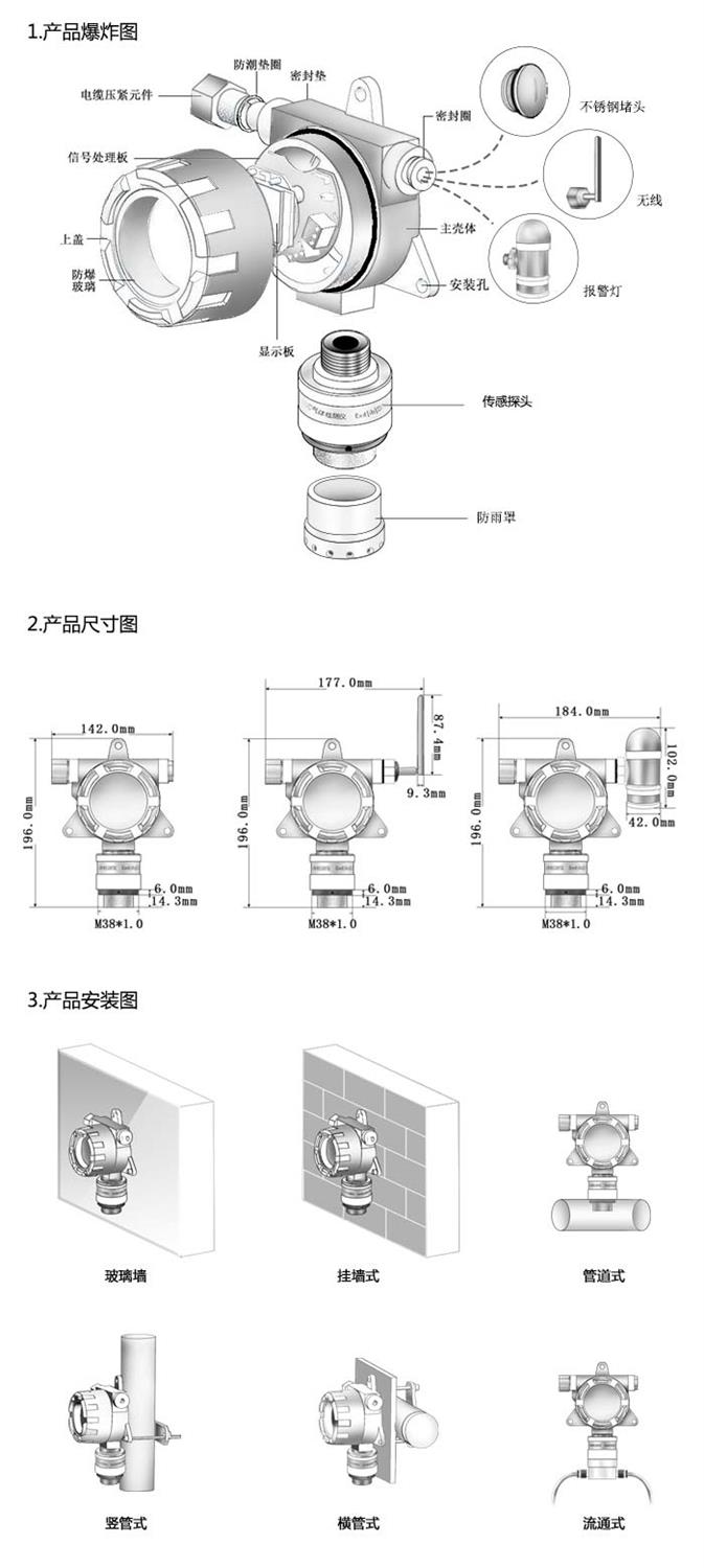APEG-DH2S硫化氢泄漏检测报警仪硫化氢监测仪